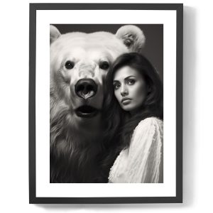 bear and girl
